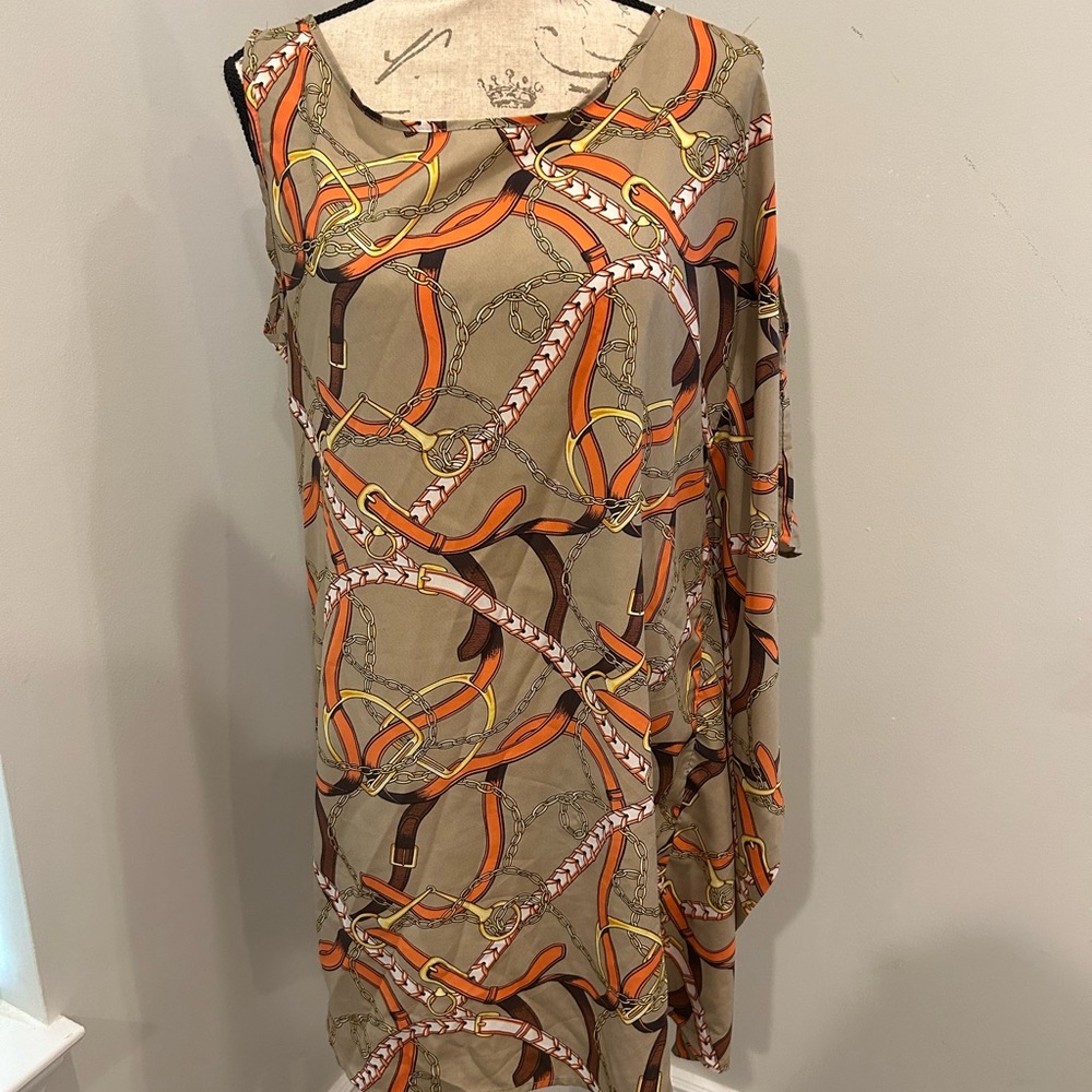 Soprano Soprano Soprano Chain Dress Size Large